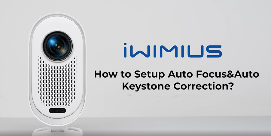 IWIMIUS Flagship 1080P Smart Projector with Dolby Audio